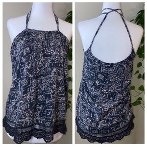 Mossimo Abstract Print Tank Top